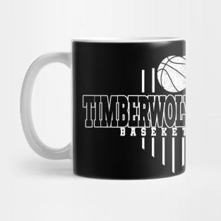 Vintage Pattern Timberwolves Sports Proud Name Classic Mug